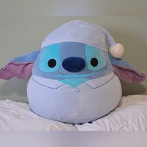 Giant Stitch Disney Squishmallow Bedtime Plush Approx 20"